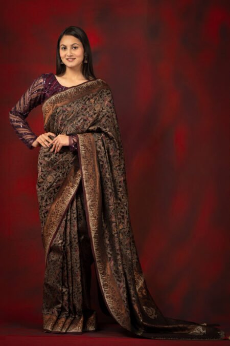 Kalamkari Banarasi Bliss
