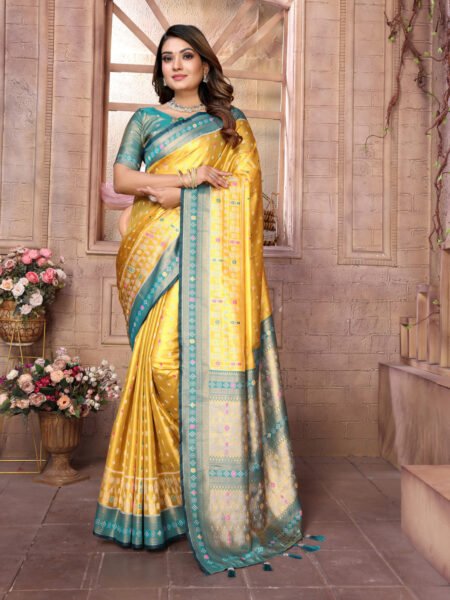 Luminous Legacy Banarasi Silk Saree