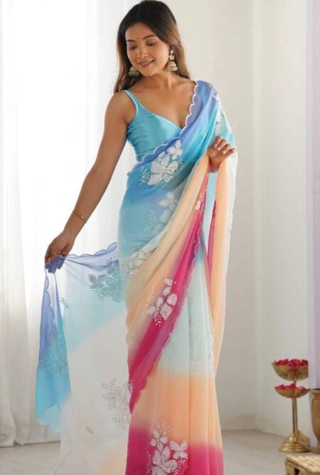 Radient Georgette Saree.