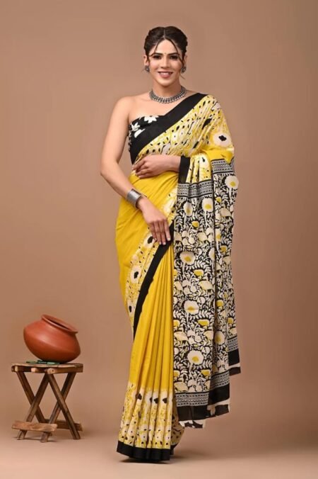 Daffodil Drape Cotton Saree.