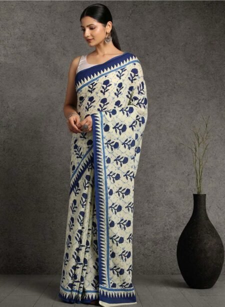 Artisan Aura Cotton Saree.