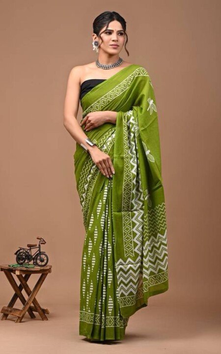 Ethereal Drape cotton saree.