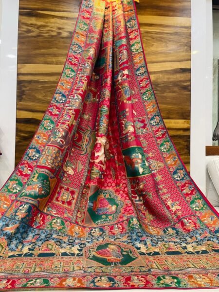 Royal Heritage Pashmina Silk Saree