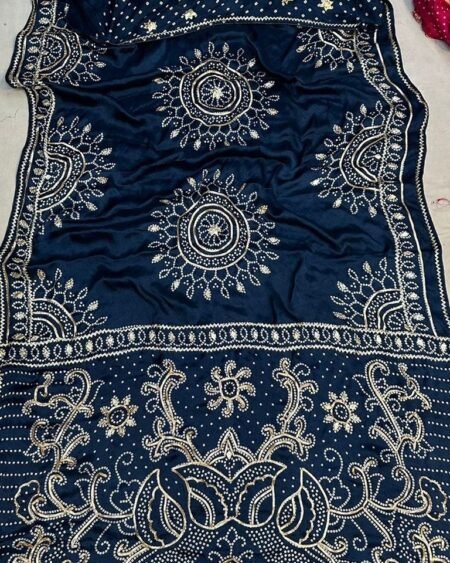 Neelanjali Noor Gajji Silk Saree