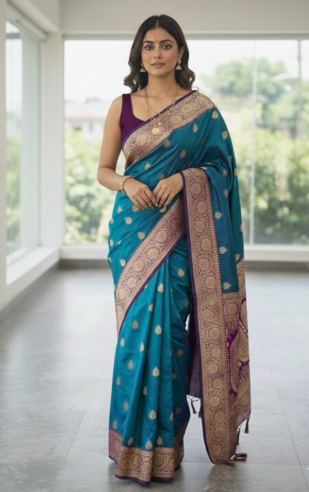 Royal Kashi Banarasi Saree.