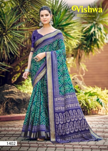 Green Heritage Organic Cotton Saree