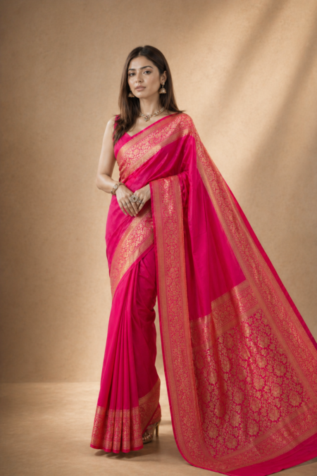 Rani Noor Banarasi Saree