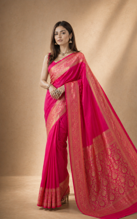 Rani Noor Banarasi Saree